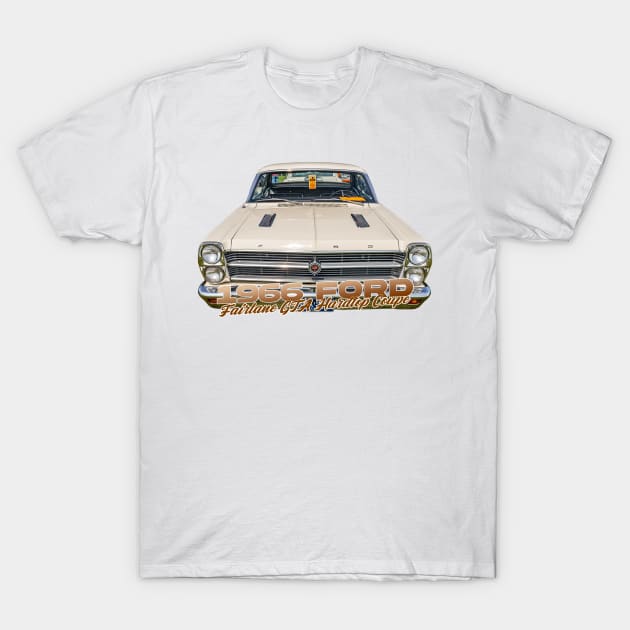 1966 Ford Fairlane GTA Hardtop Coupe T-Shirt by Gestalt Imagery